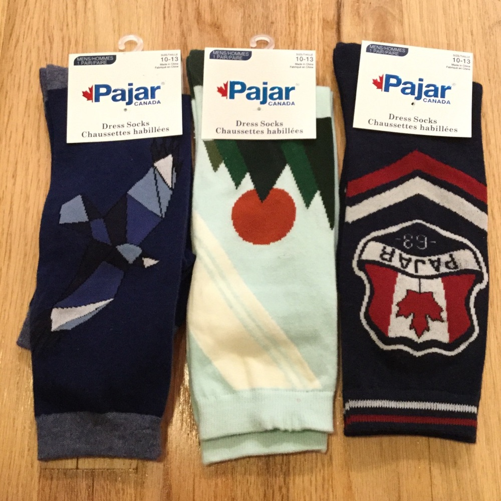 3 pair Pajar socks